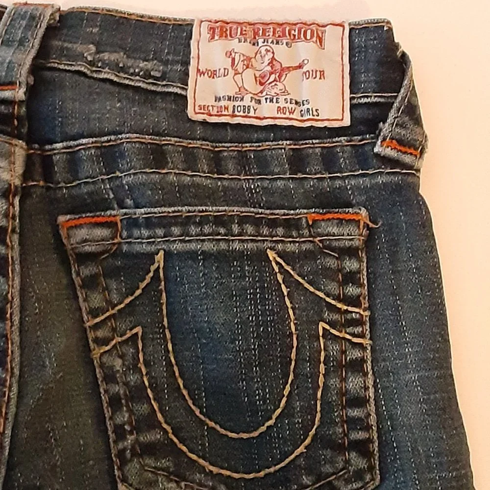 TRUE RELIGION jeans cotton stretch KIDS size 10